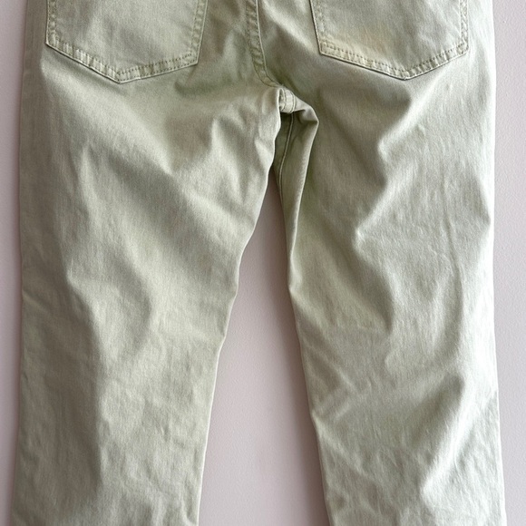 Jag Jeans Light Green Straight Leg Jeans, Size 8, Women’s Colored Pants - Picture 14 of 16